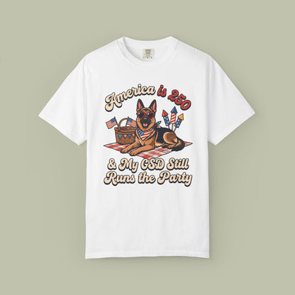 My GSD Still Runs The Party T-Shirt