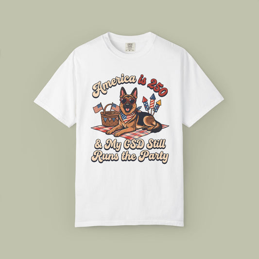 My GSD Still Runs The Party T-Shirt
