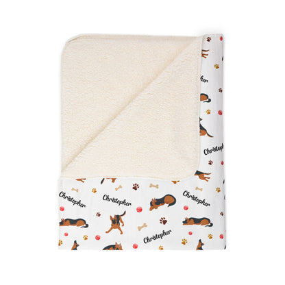 Playful Paws Sherpa Blanket