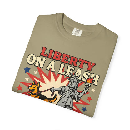 Liberty On A Leash T-Shirt