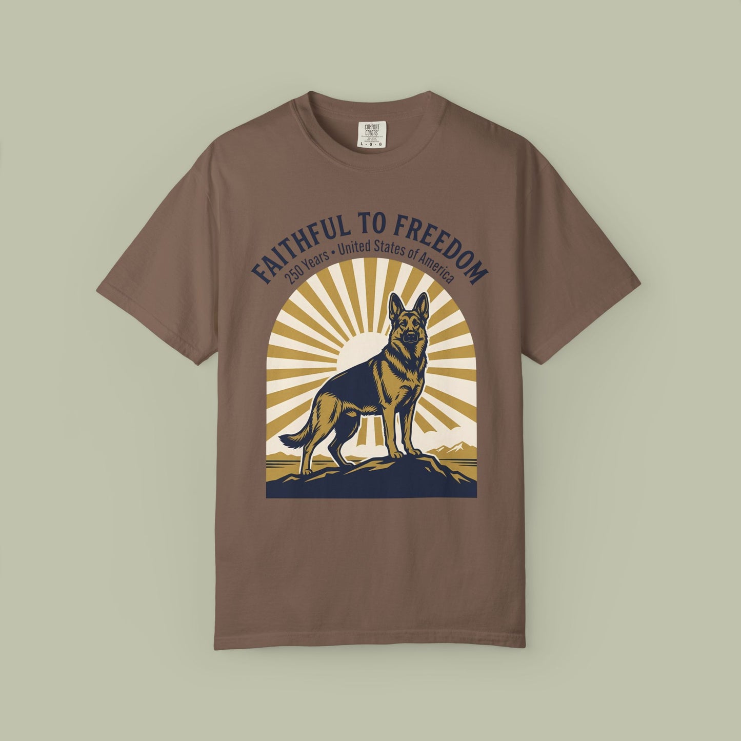 Retro Faithful To Freedom T-Shirt