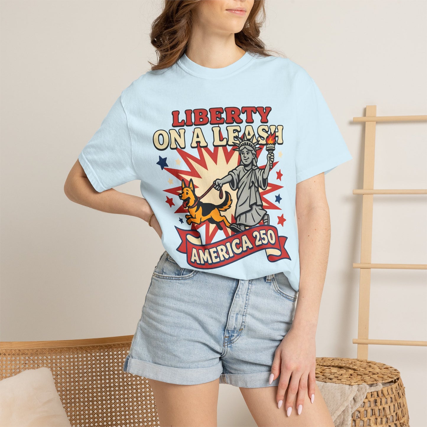 Liberty On A Leash T-Shirt
