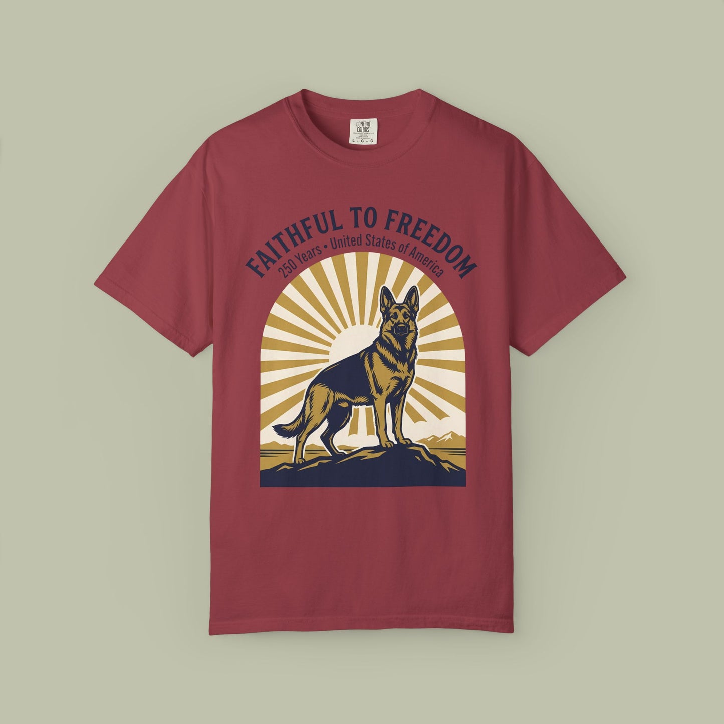 Retro Faithful To Freedom T-Shirt