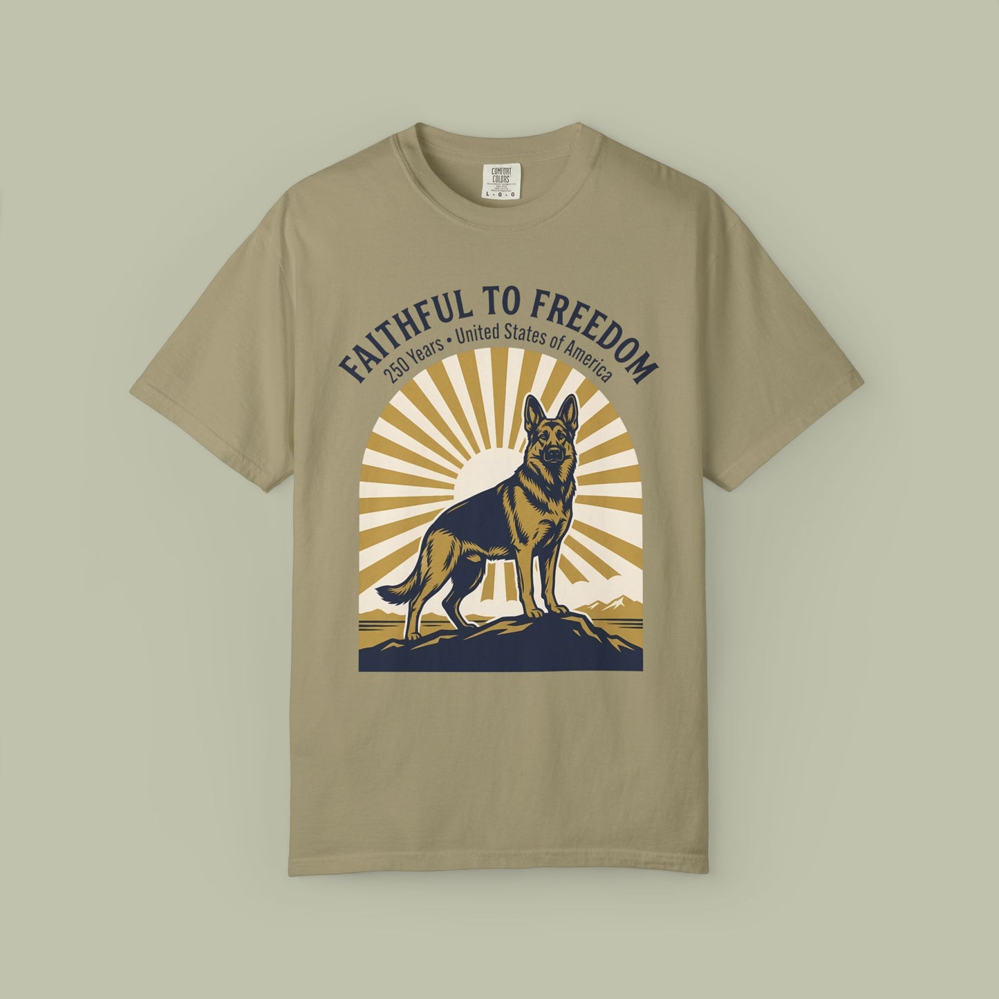 Retro Faithful To Freedom T-Shirt