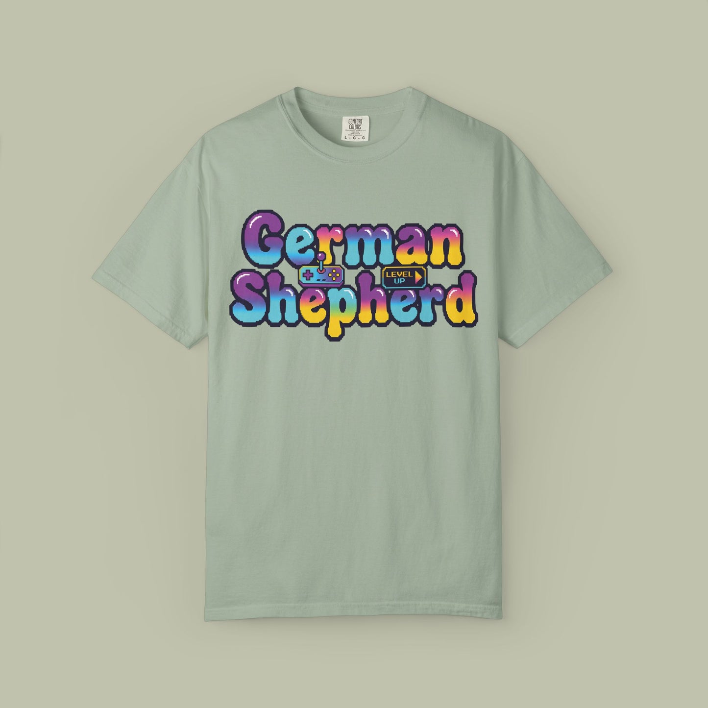 German Shepherd Gaming T-Shirt