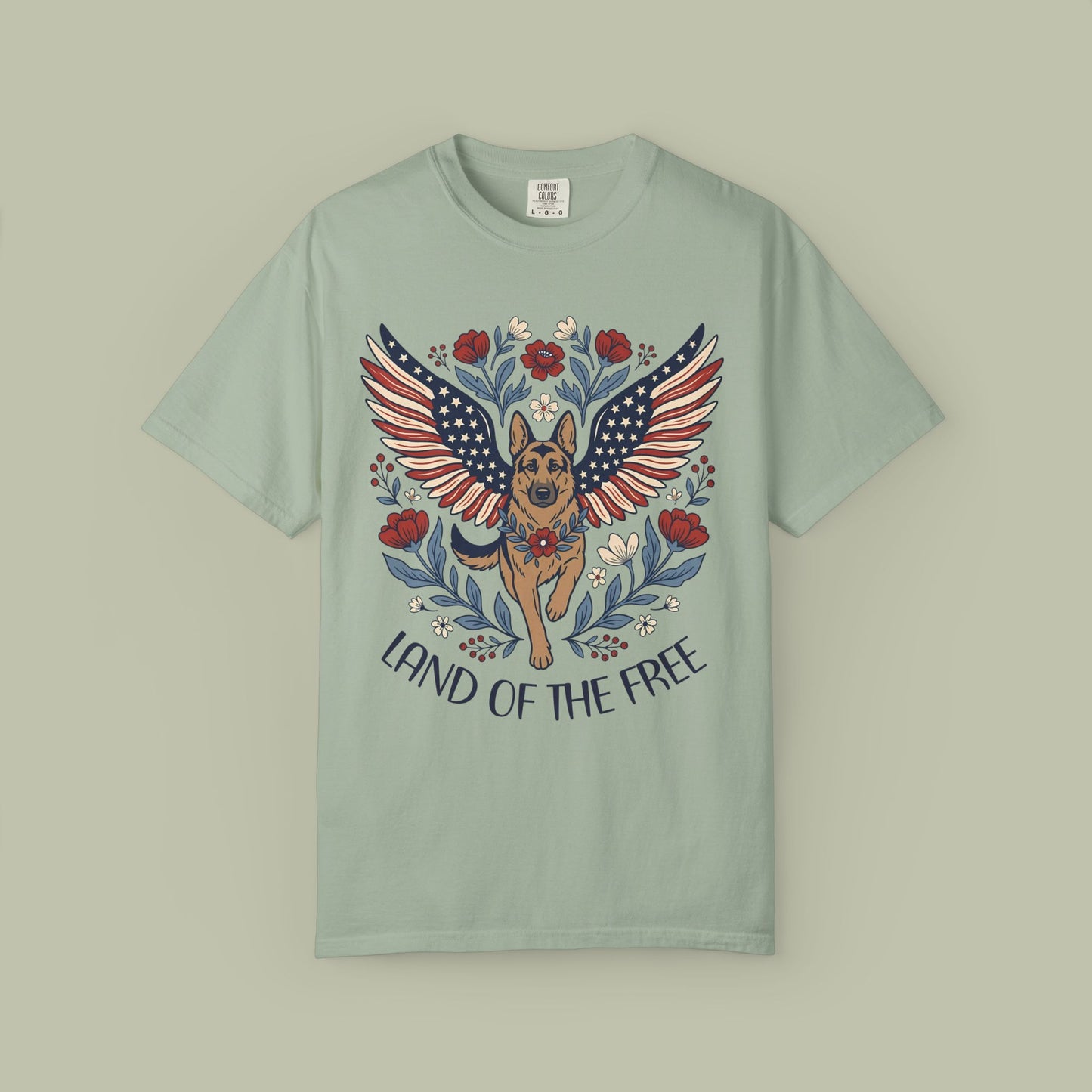 Land Of The Free GSD T-Shirt