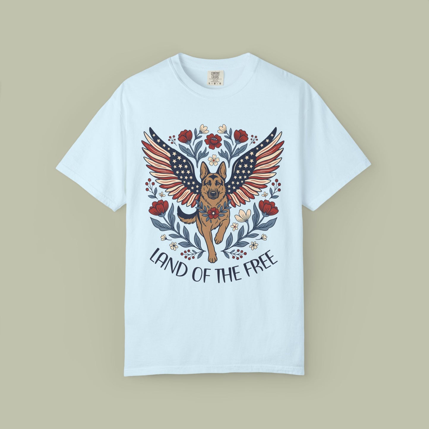 Land Of The Free GSD T-Shirt