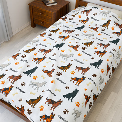 Guardian Paws Blanket Velveteen Blanket