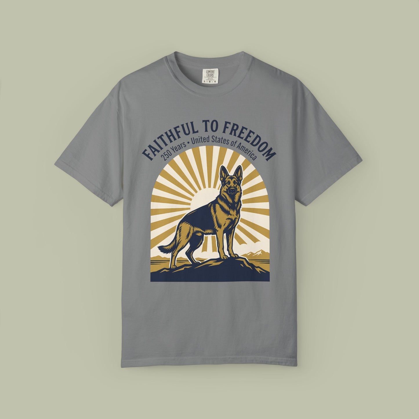 Retro Faithful To Freedom T-Shirt