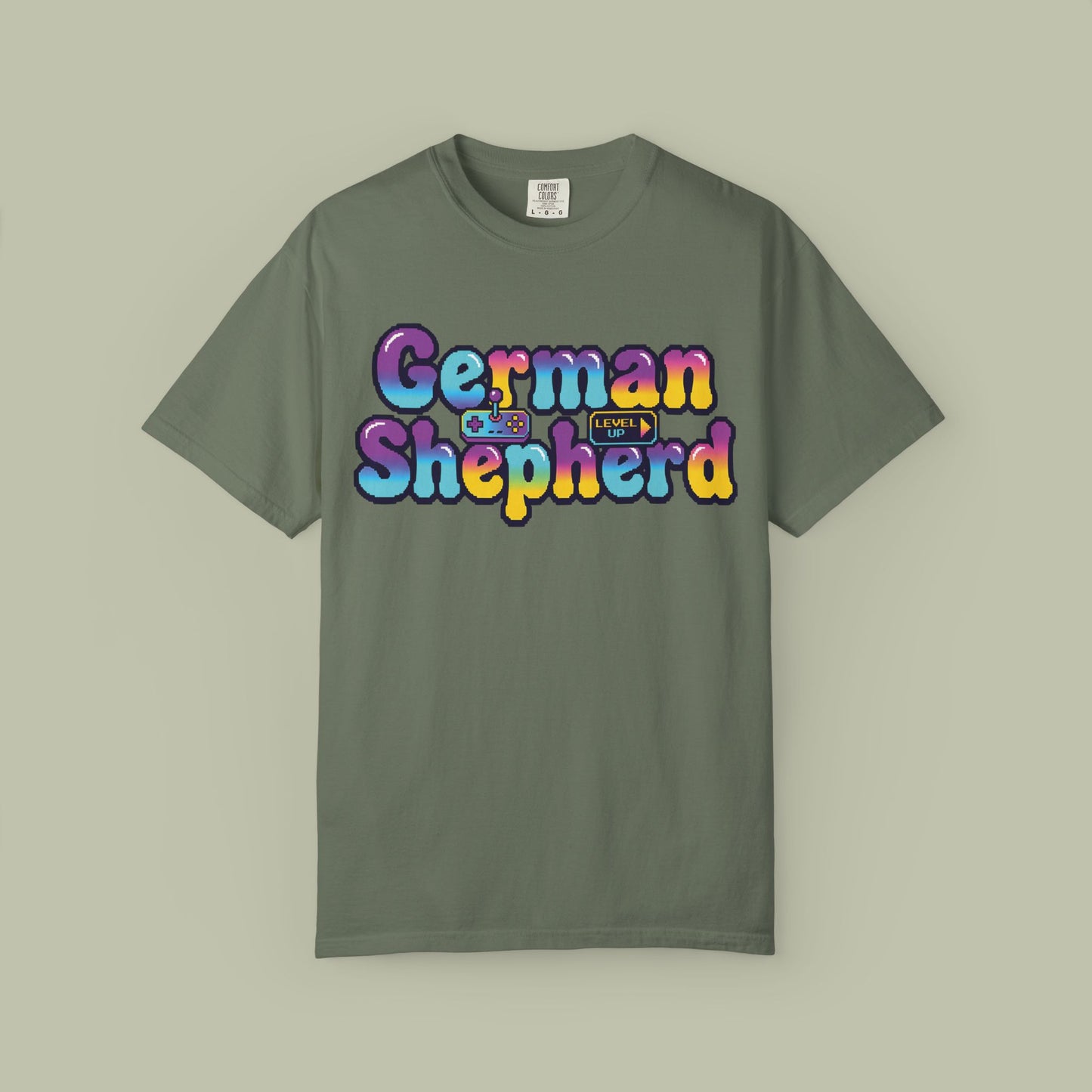 German Shepherd Gaming T-Shirt