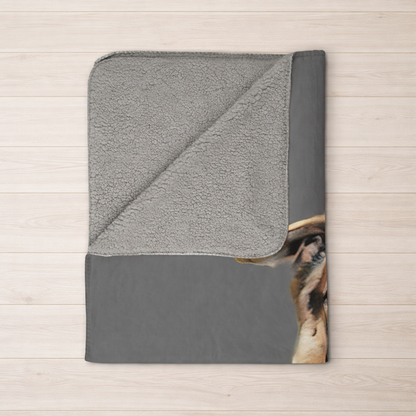 Custom German Shepherd Blanket – Turn Your Dog Into Art