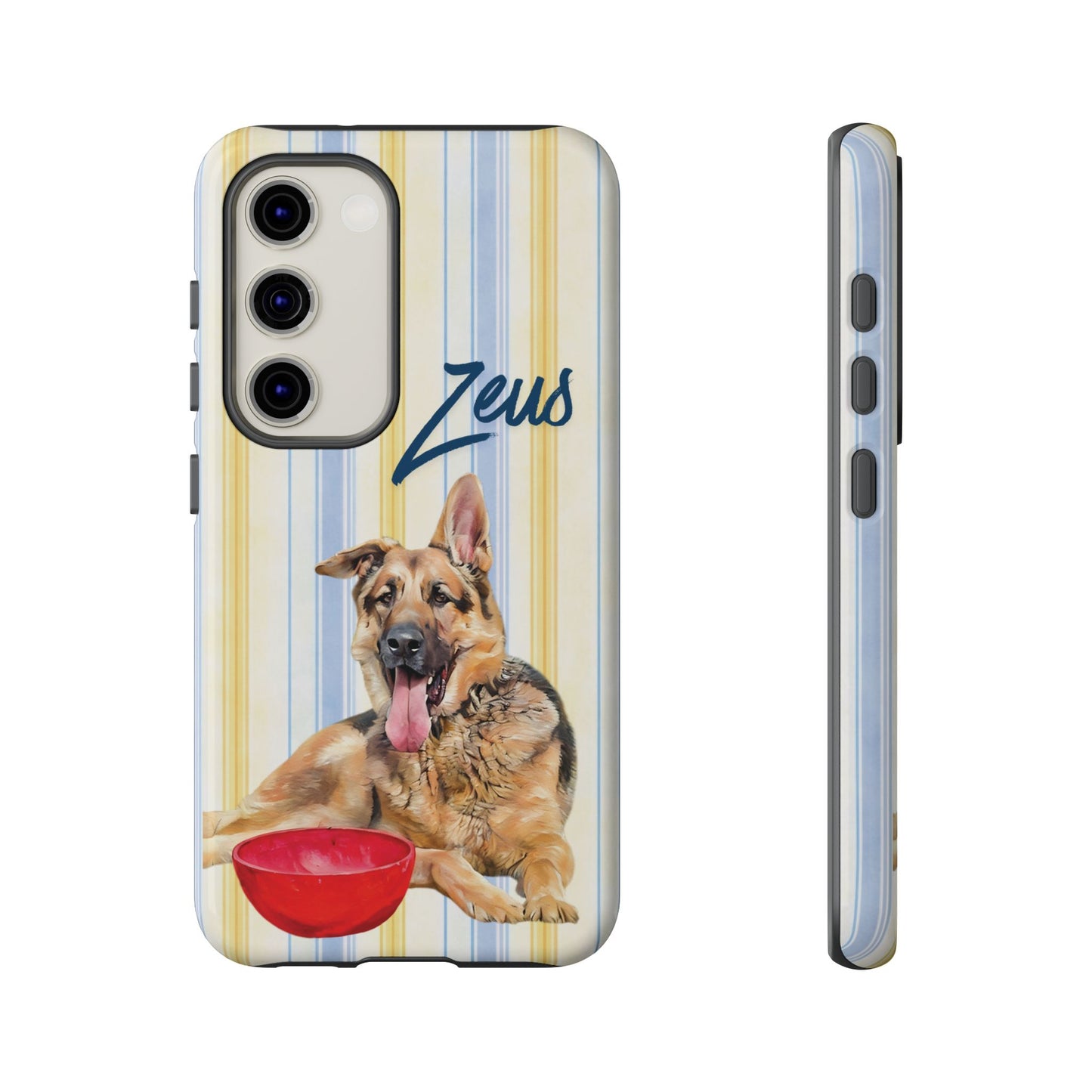 Your German Shepherd, Turned Into Art — On a Phone Case