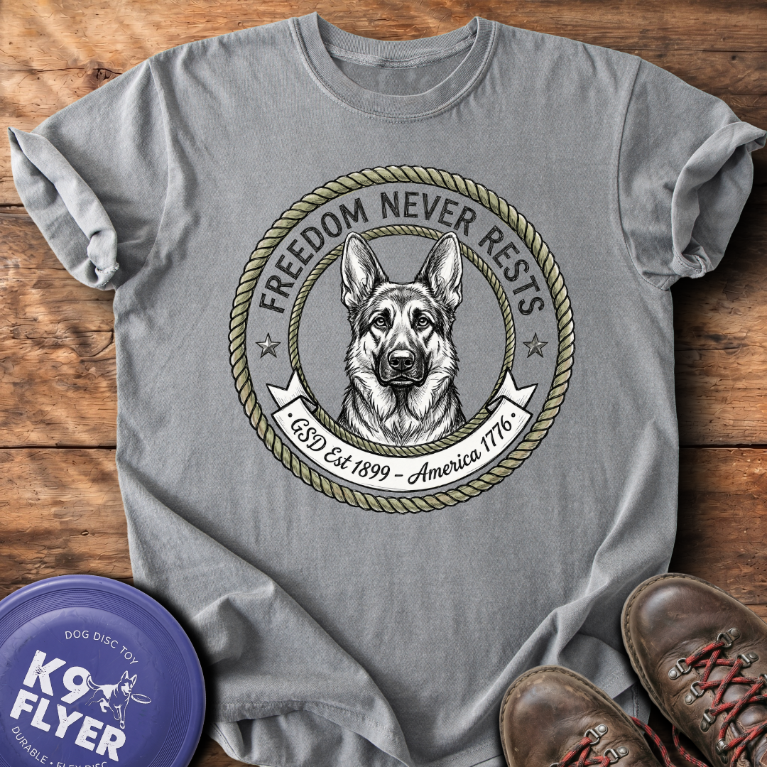 Freedom Never Rests T-Shirt