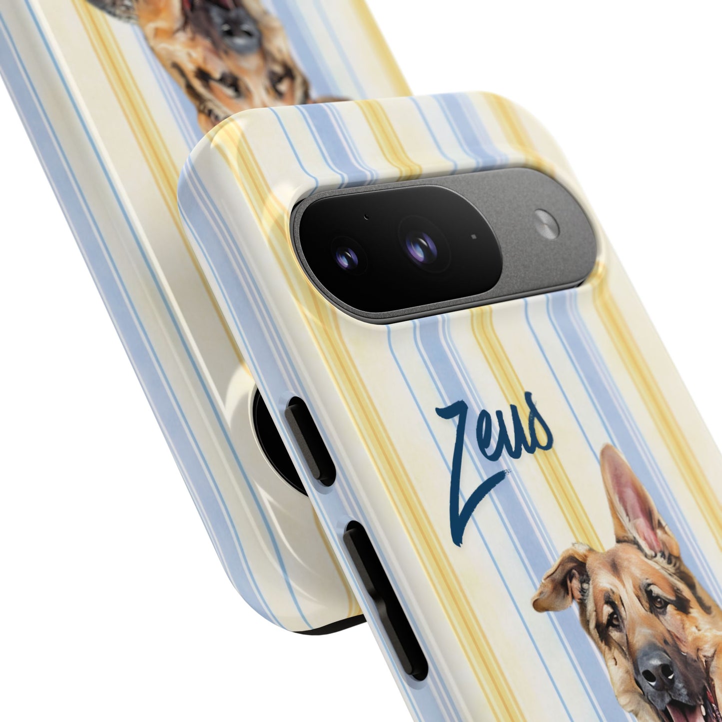 Your German Shepherd, Turned Into Art — On a Phone Case