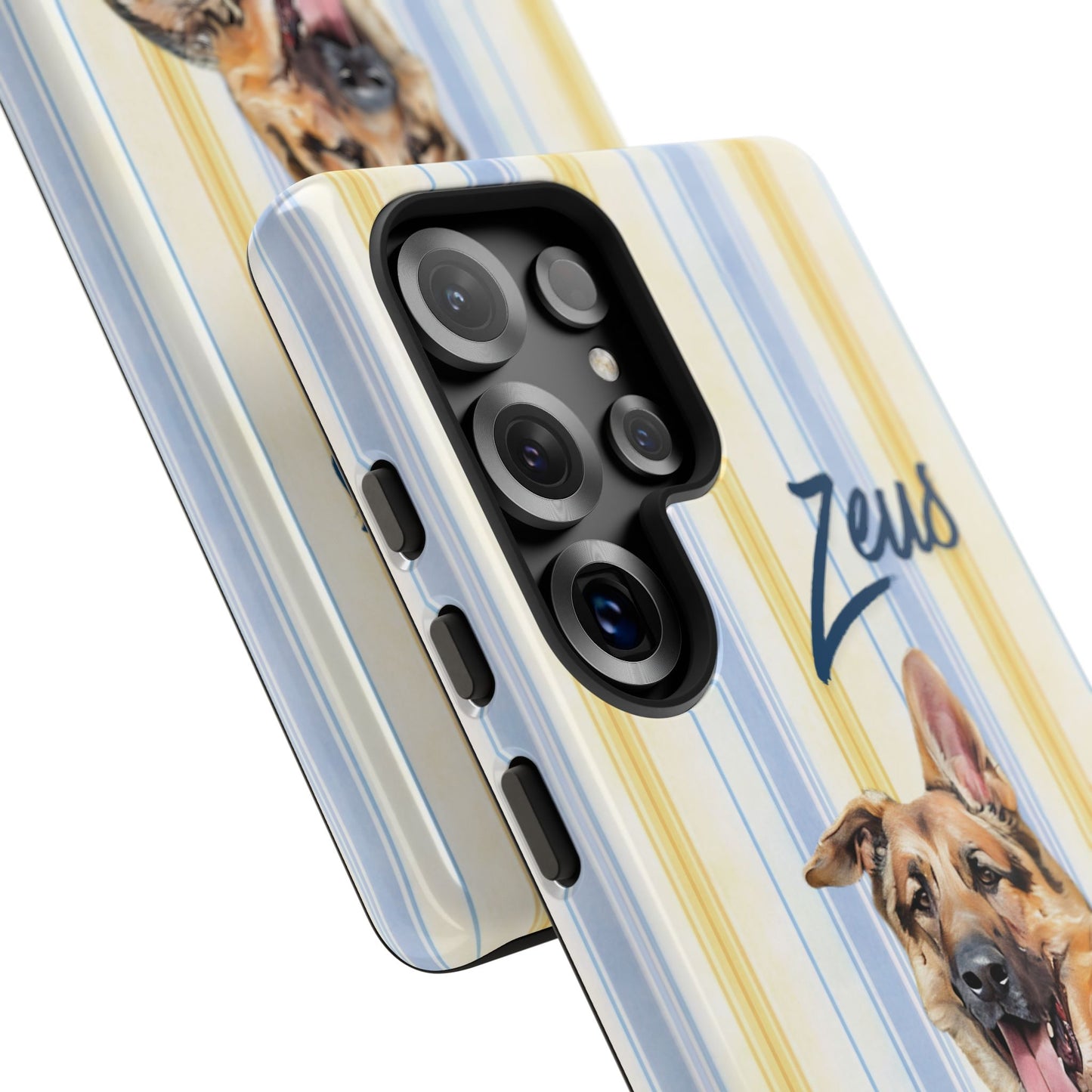 Your German Shepherd, Turned Into Art — On a Phone Case