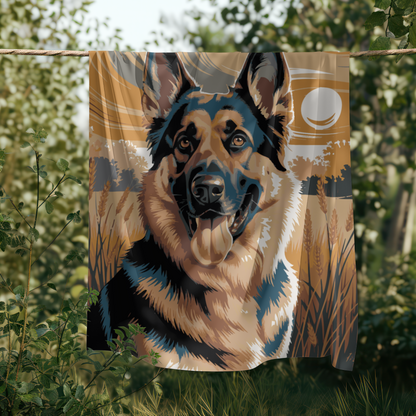 🐾 Golden Fields Sherpa Blanket