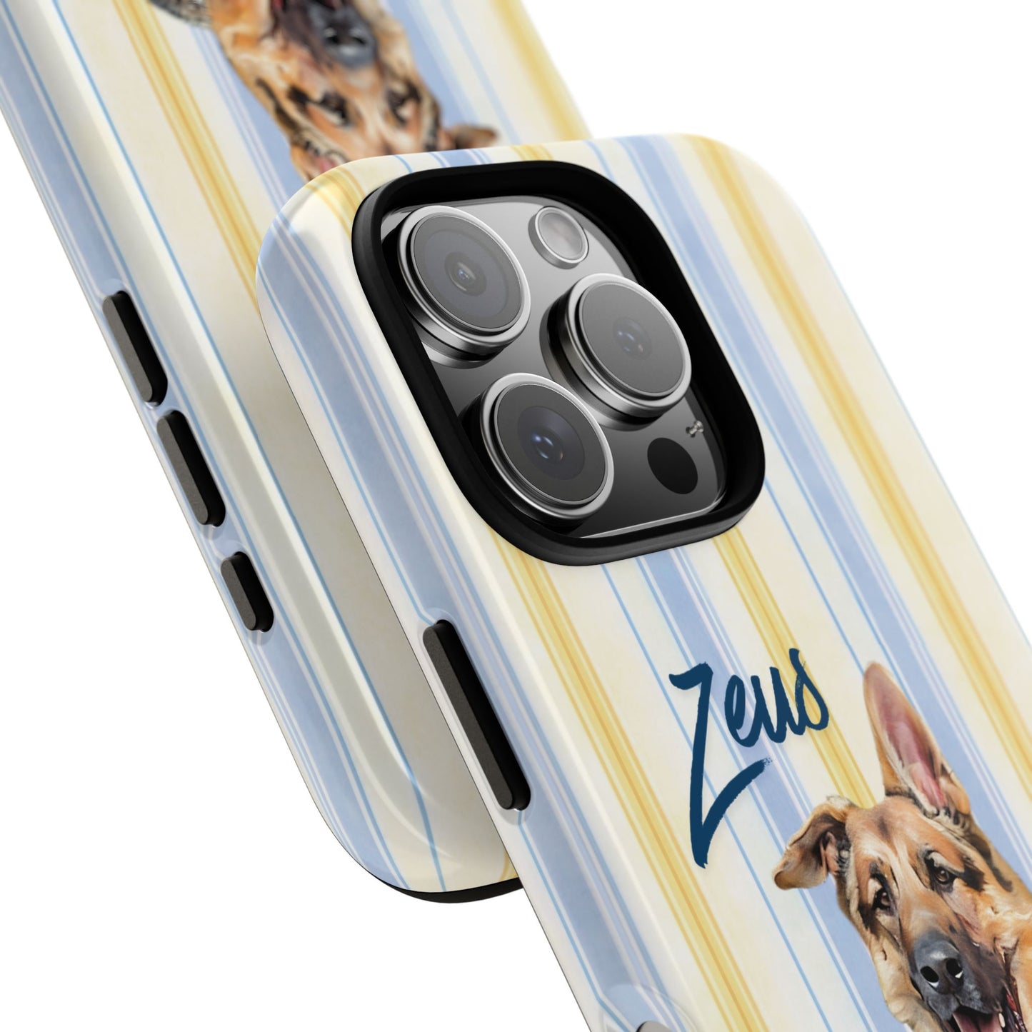 Your German Shepherd, Turned Into Art — On a Phone Case